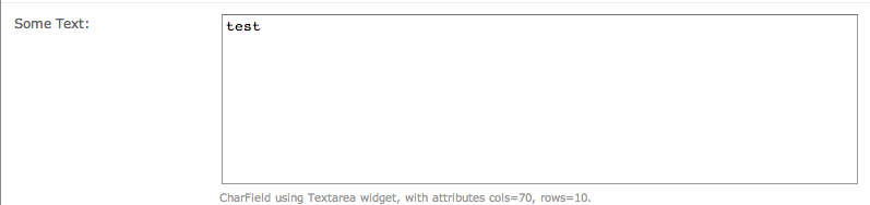 Yay! for textareas :D
