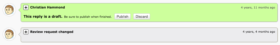 The height of the gravatars means that these boxes are pretty tall, which makes it less obvious at a glance that there's hidden content. I wonder if we can use that extra vertical space and give the bottom a jagged edge (excuse my crummy ascii art):
```
----------------------------------
| + Christian Hammond |
vvvvvvvvvvvvvvvvvvvvvvvvvvvvvvvvvv
```
This way it would be more immediately obvious that something was hidden.