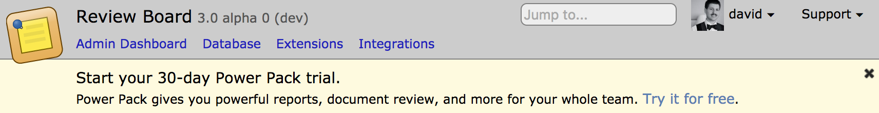 I feel like the header is unnecessary. You probably shouldn't be using the popup window for anything other than adding/selecting a model.
If we keep the header, maybe we should slim it down to only show Review Board and the version string (in another change)? Just an idea.