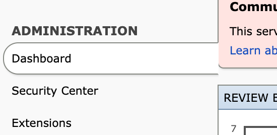 I'm assuming this is a temporary state of affairs?