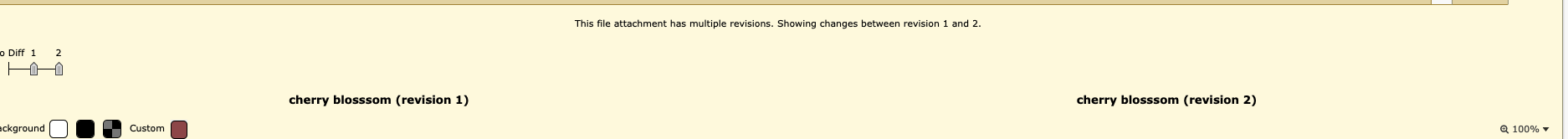 I think we should have the captions be last.

We want to think of the UI in logical components. We have here, in order:

1. Controls for manipulating the view
2. Labels that describe the content below
3. Controls for manipulating the view
4. Content

It'd be much nicer as:

1. Controls for manipulating the view
2. Labels that describe the content below
3. Content