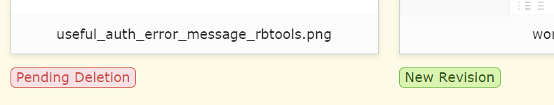 Should have mentioned here instead of the change introducing the widget but to avoid shifting the layout or reserving space, can we badge these onto the thumbnail instead? Overlay the top-left of the thumbnail a bit?