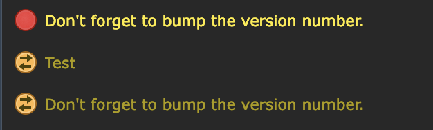 I'm not sure if I like the dark yellow colour used for the issues that require verification. It looks like a greyed out version of a normal issue, making it seem like there's no further actions needed for the issue like a dropped issue. I'm not sure what a good alternative is though, maybe just the same font as a normal issue?
